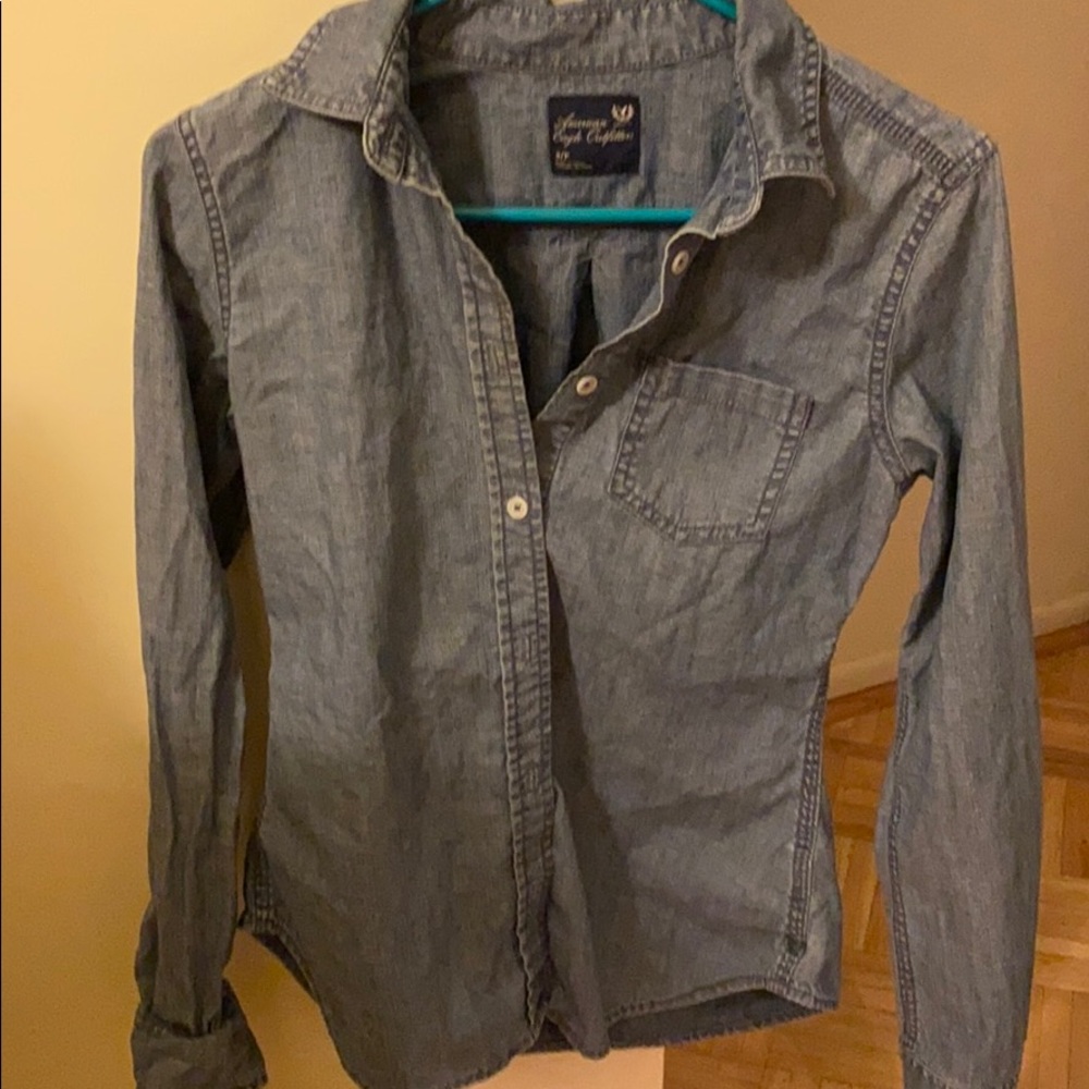 Button down Jean shirt